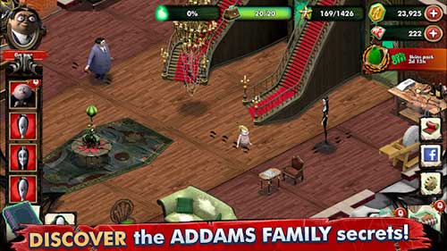 addams family mystery mansion apk