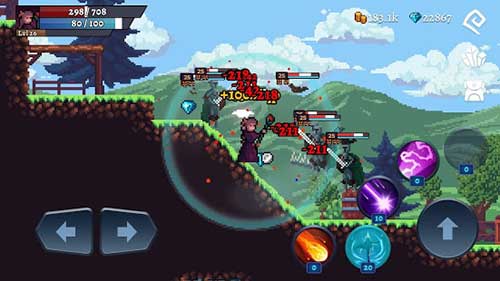 darkrise pixel classic action rpg apk